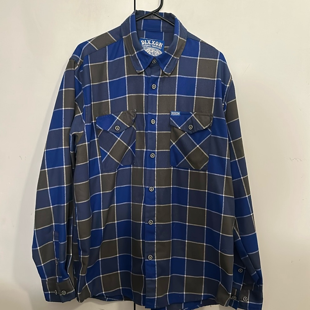DIXXON the layback flannel rare limited run men’s size large